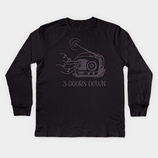 Listening 3 doors Down Kids Long Sleeve T-Shirt